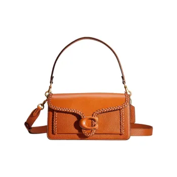 COACH Soho Canvas With Leather Shoulder Bag Crossbody Bag Handbag Large Size Women's Luminous Amber