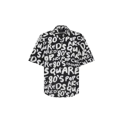 DSQUARED 2 Shirts Men Black