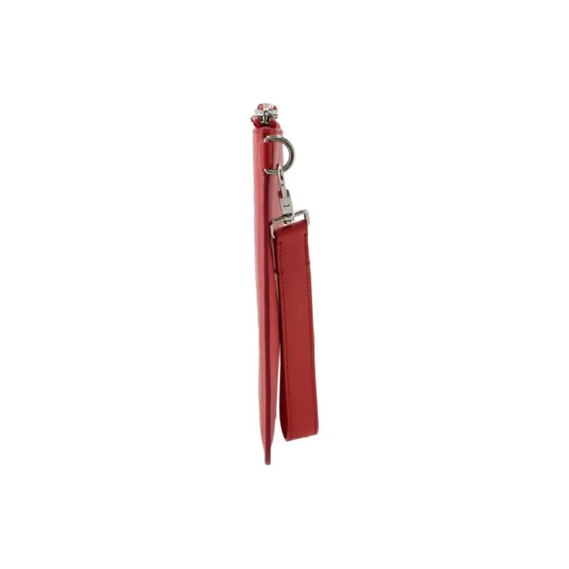 Burberry Leather Clutch Men's Red-3