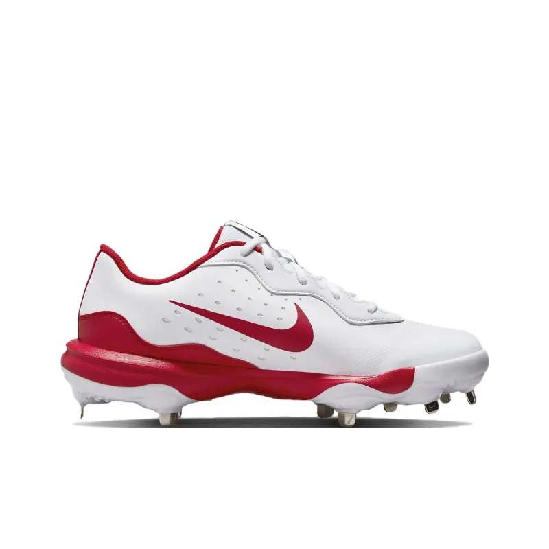 Nike Alpha Huarache Varsity 4 Low 'White University Red'-1