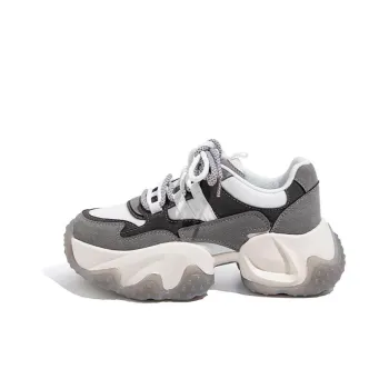 DAPHNE Slip Resistant Low Top Chunky Sneakers 6.7cm Women's