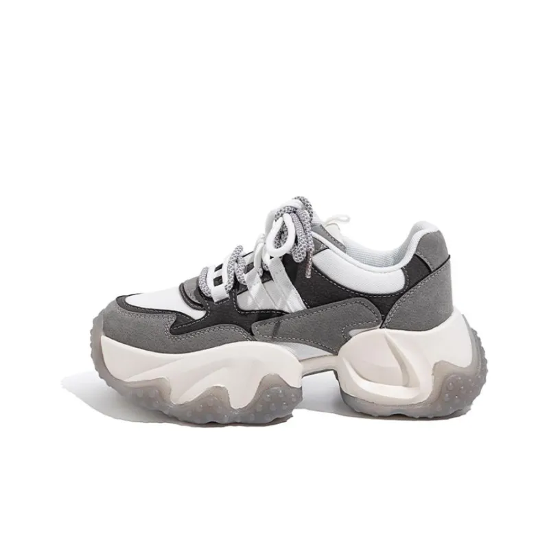 DAPHNE Slip-Resistant Low-Top Chunky Sneakers 6.7cm Women's-0
