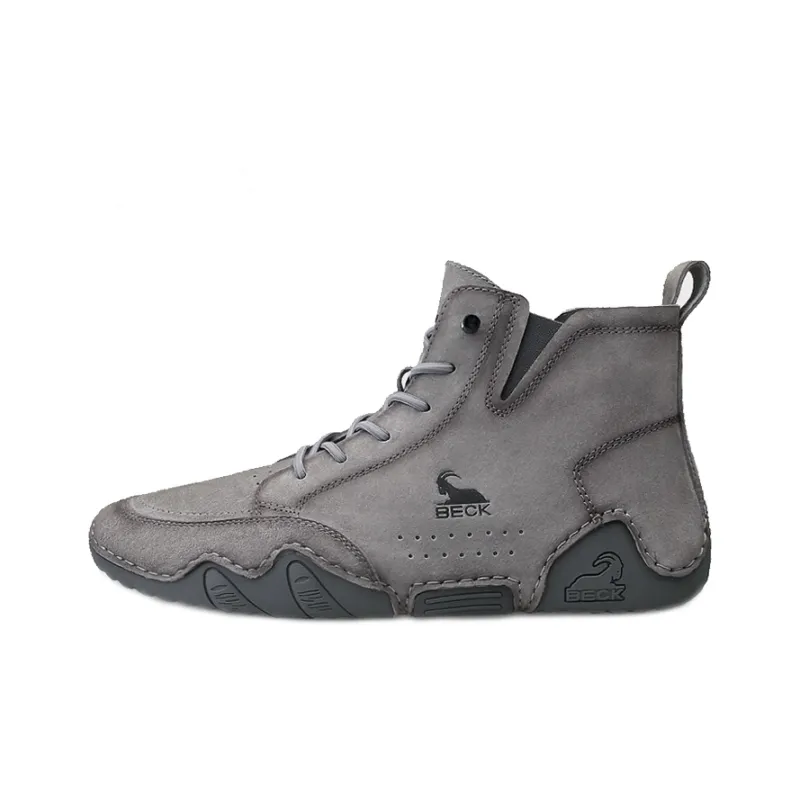 BECK High Top Casual Shoes 2cm Men's-5