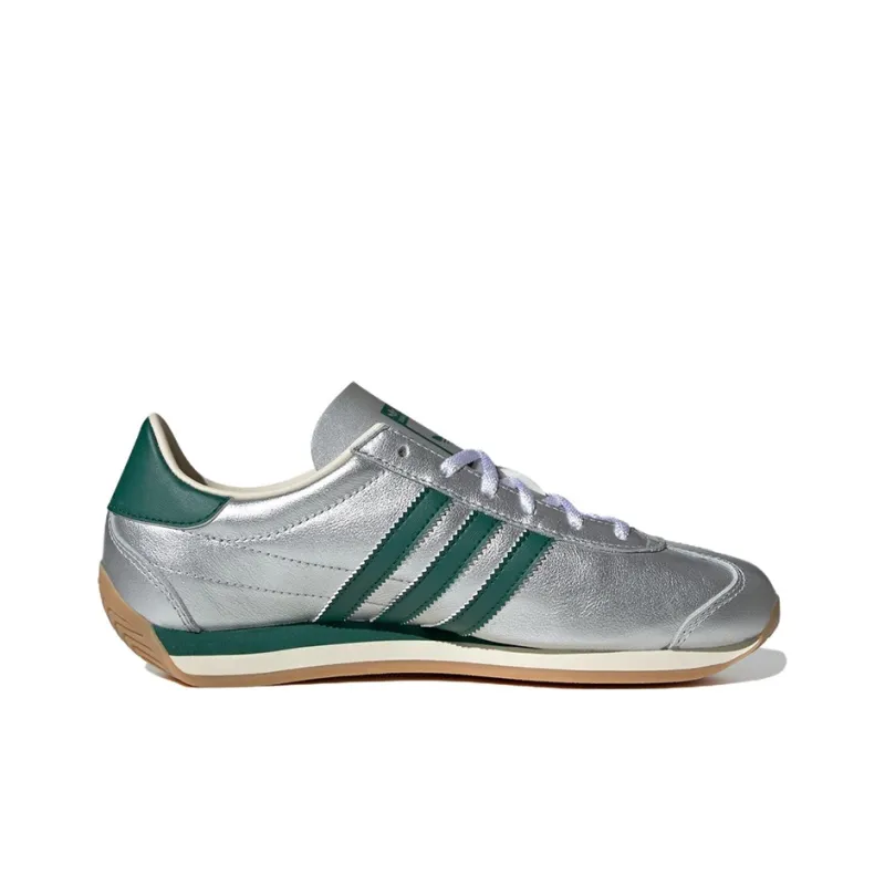 Adidas Country Og Silver Metallic Collegiate Green Women's-1