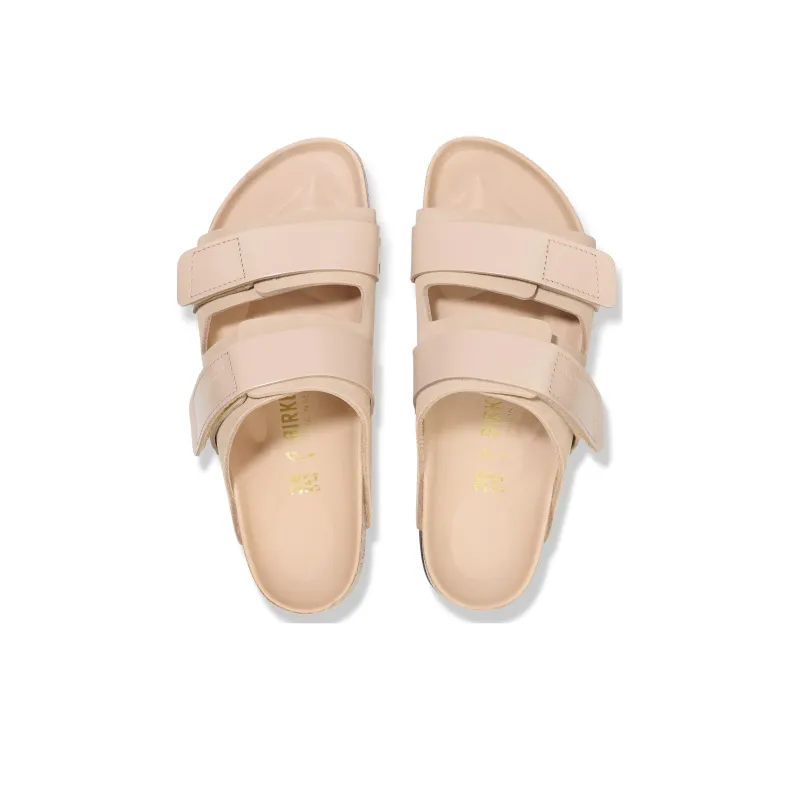 Birkenstock Uji Leather Slides Women's-3
