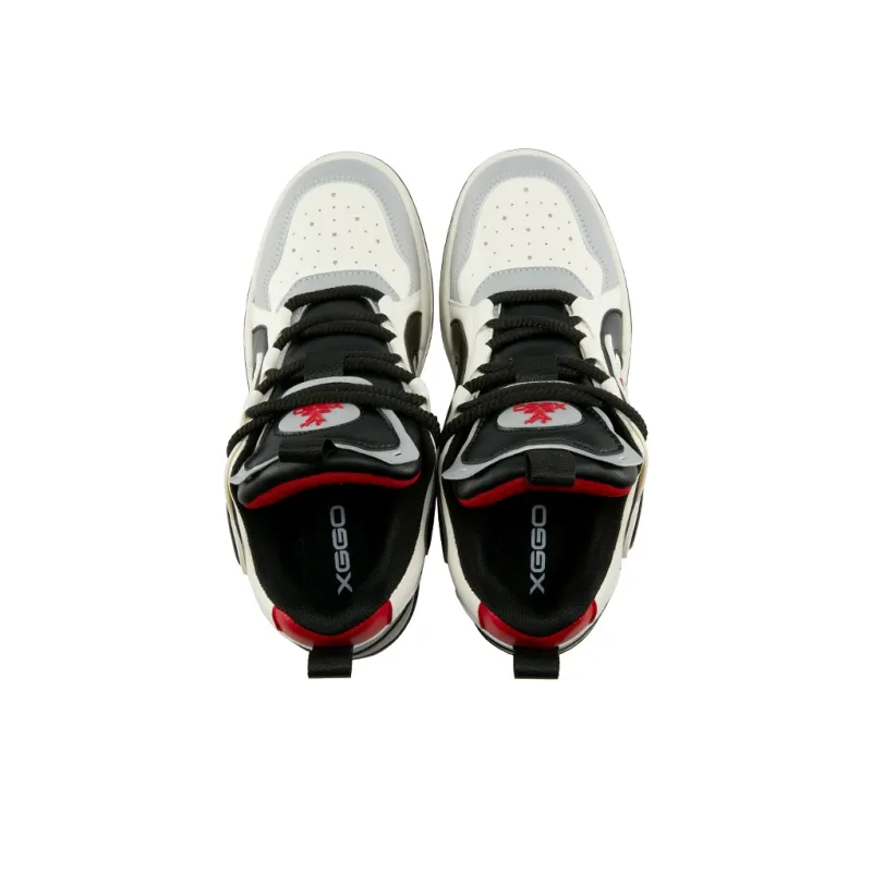 XIANGGUAN XGGO Whirlwind No.1 Collection Puffy Shoes Wear-Resistant Slip-Resistant Low-Top Skateboard Shoes Unisex-25