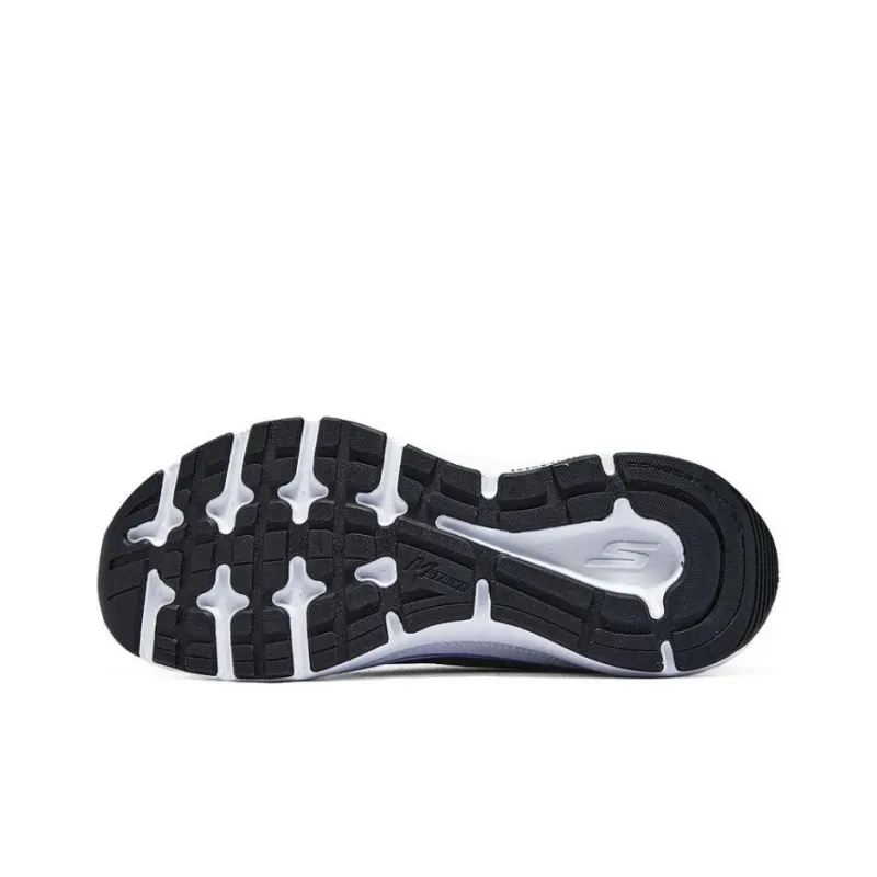 Skechers Go Run Consistent 2.0 Wear resistant And Lightweight Low Top Casual Running Shoes Women's Black White-4