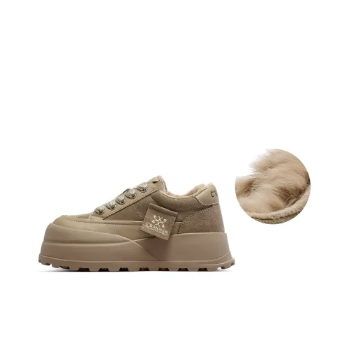 C°BANNER Low Top Skateboard shoes Bold Women's Gray