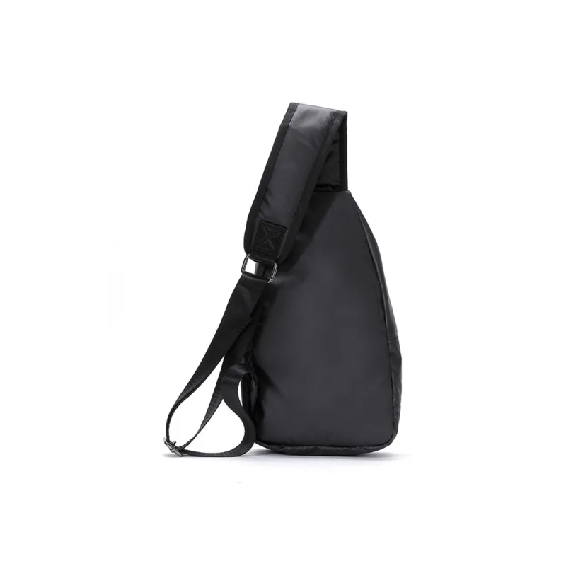 Playboy Fabric Crossbody Bag, Sling Bag Men's Black-3