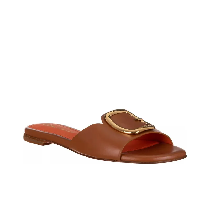 Santoni Buckle Detailed Slip-On Sandals Women's-1