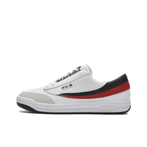 FILA FX-2 Skateboard Shoes Men Low-Top White