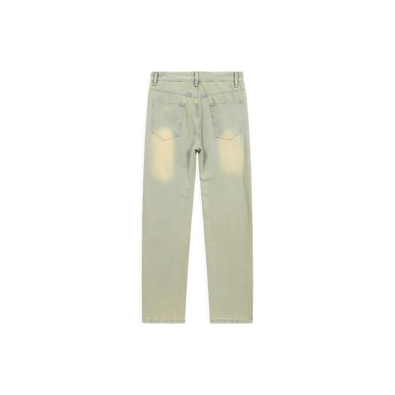 COMOWA Vintage High-street Unisex Jeans-9