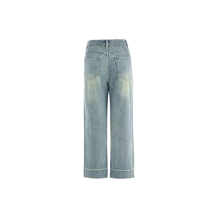 Wen Shan Jeans Women's Light Blue-1