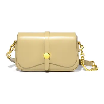 Versman Pu Small Square Bag Shoulder Bag Medium Size Women's Smoke Green, Beige, Cream Yellow, Black, Avocado Green