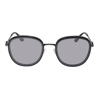 FERRAGAMO Irregular Shape Sunglasses Unisex Black