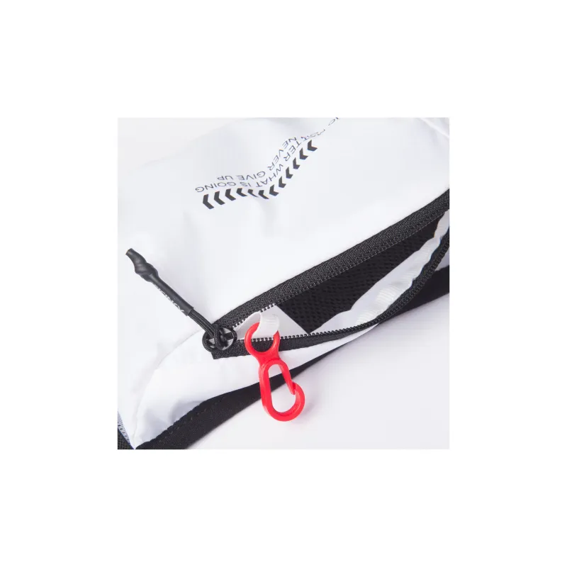 AONIJIE Running Equipment Running Fanny Pack Nylon Unisex White Black-2