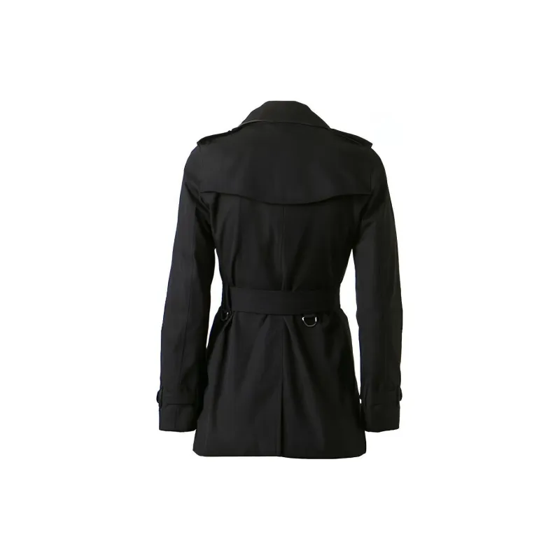 Burberry Trench Coat Women's Black-1