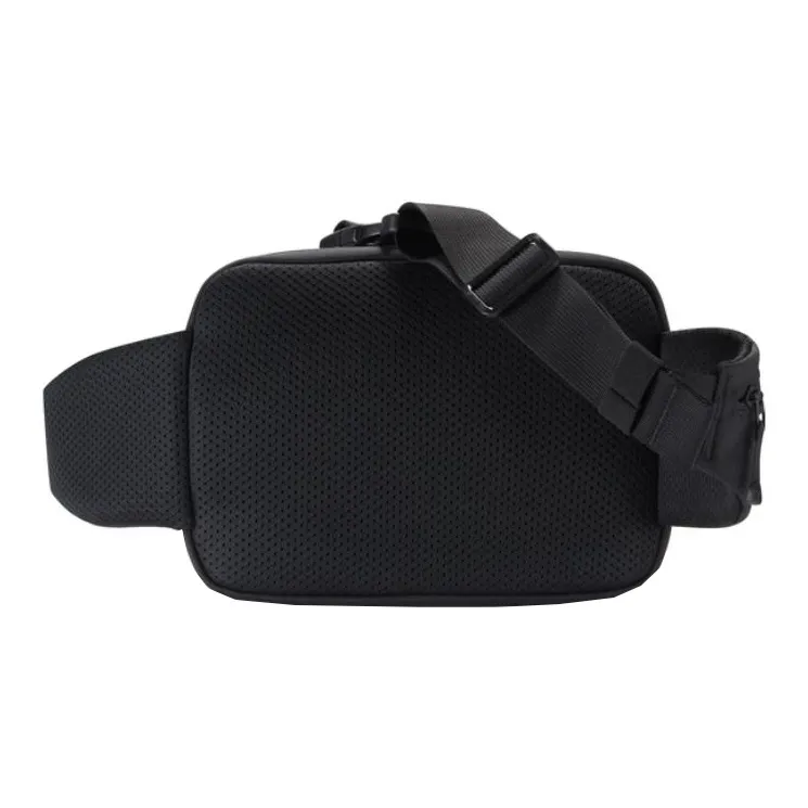 KOLON SPORT Nylon Fanny Pack Crossbody Bag Sling Bag Regular Unisex Black-3