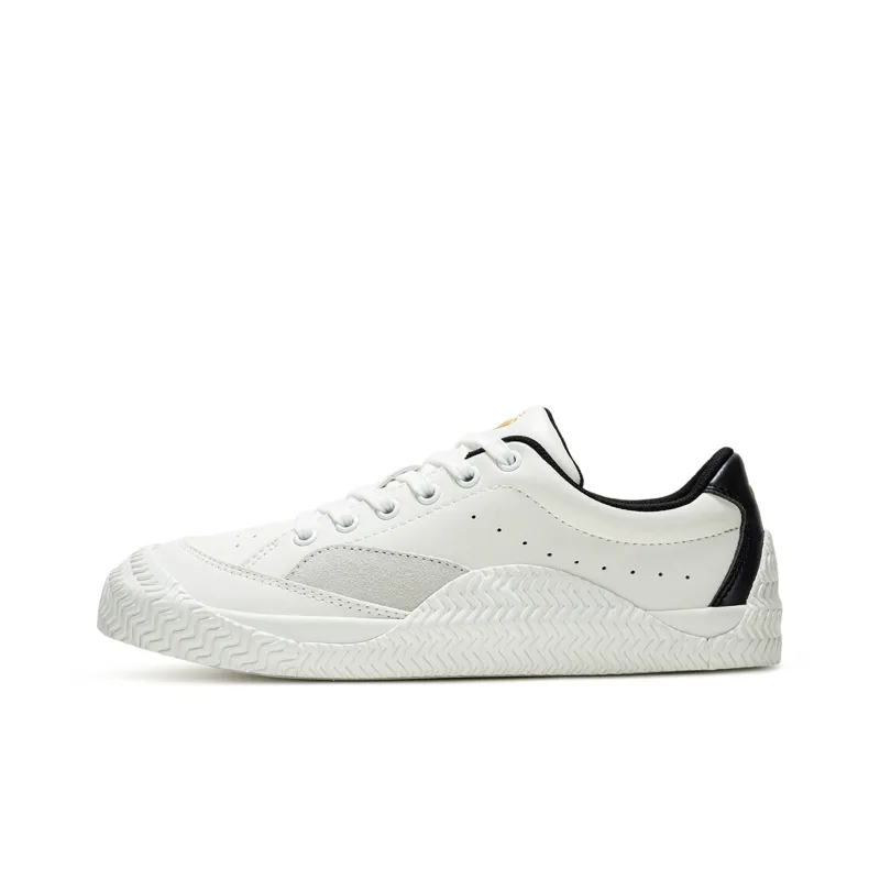 Le Coq Sportif Coverage Thermal Slip Resistant Waterproof Cushioning Low Top Skateboard Shoes Unisex-0