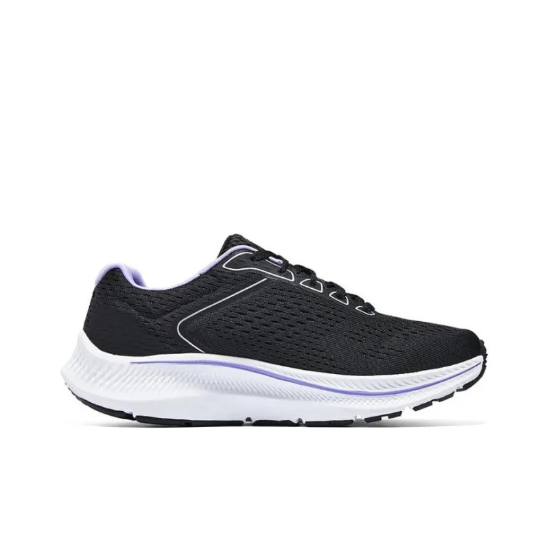 Skechers Go Run Consistent 2.0 Wear resistant And Lightweight Low Top Casual Running Shoes Women's Black White-1
