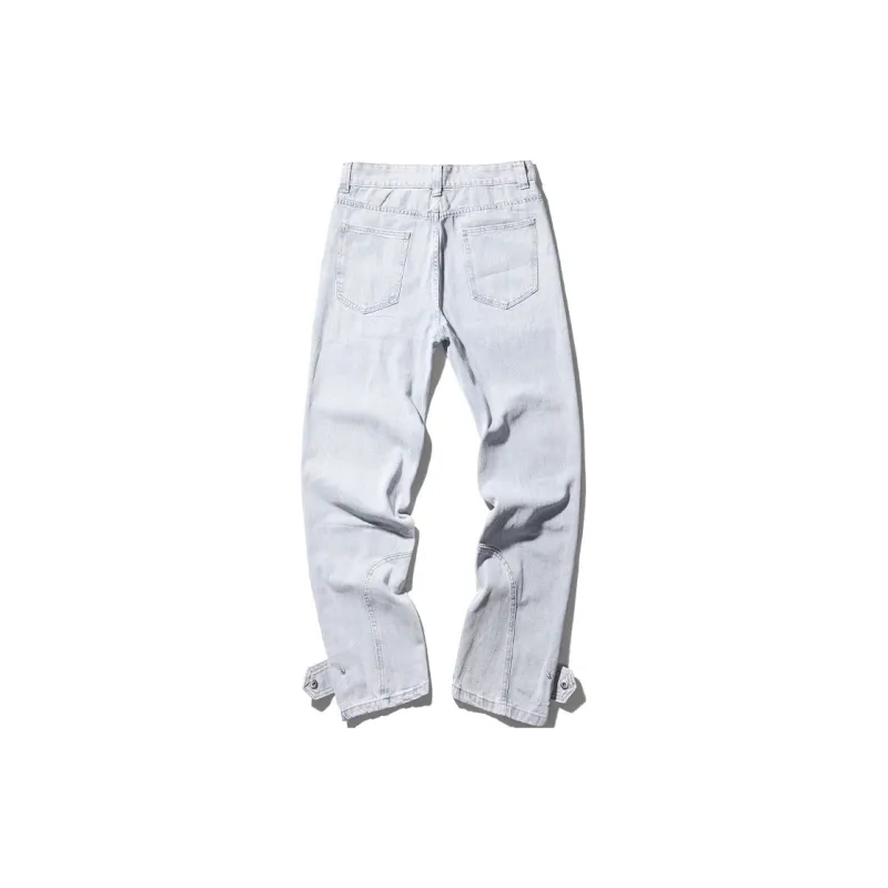 COMOWA Vintage High-street Unisex Jeans-19