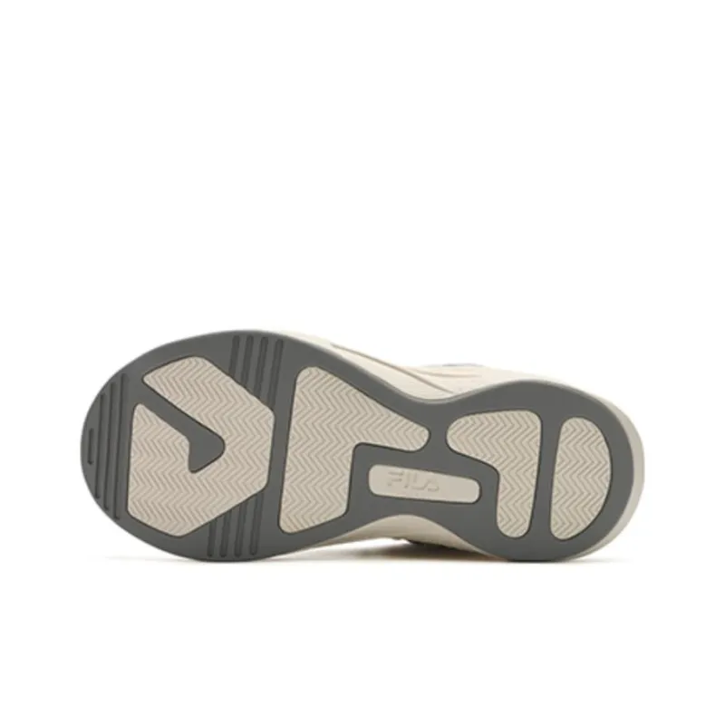 FILA FUSION THE MASH Cushioning Wear Resistant Low Top Vintage Basketball Shoes Women's White-4