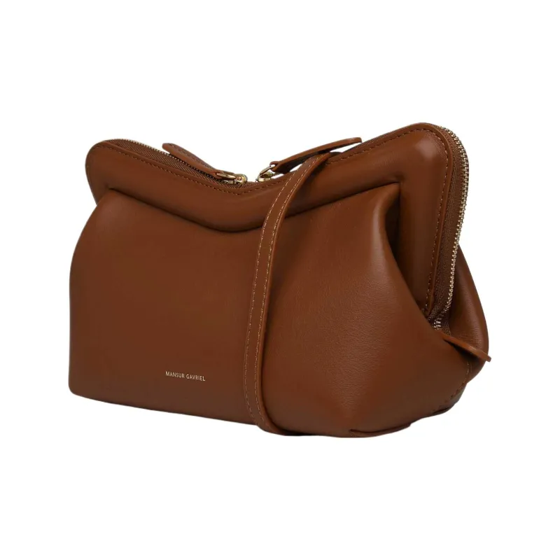 MANSUR GAVRIEL Calfskin Crossbody Bag Shoulder Bag Women's Brown-1