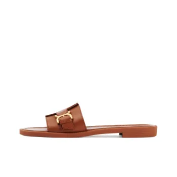 Chloé Marcie Buckle Detailed Slides Women's