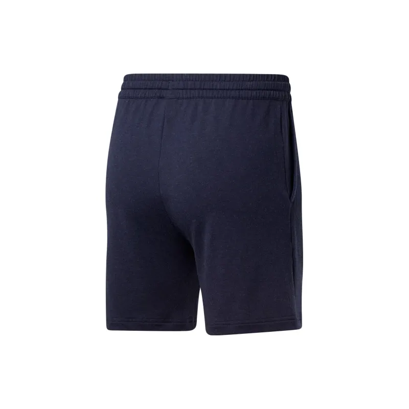 Reebok DREAMBLEND COTTON Sports Shorts Men's Marine Blue-1