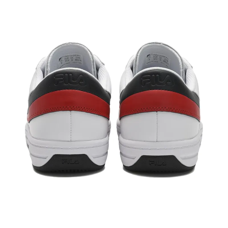 FILA FX 2 Slip Resistant Cushioning Low Top Skateboard Shoes Men's White-4