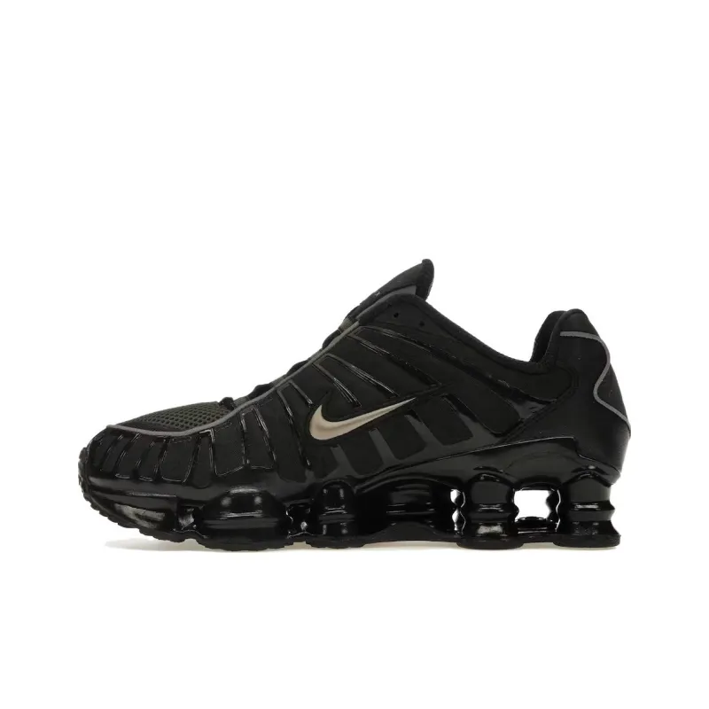Nike Shox Tl Black Metallic Pewter Cargo Khaki-0