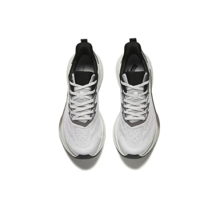 Anta Cushioning Low Top Running Shoes Men's Gray Black-2