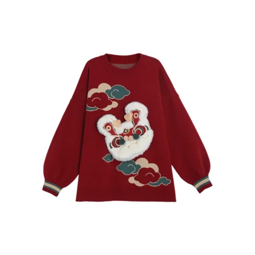 Snbl Sweaters Women's Red