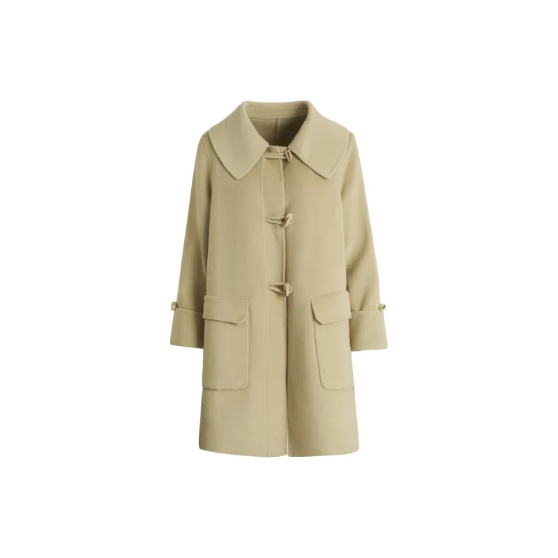 Olrain Coats Women's Green-0