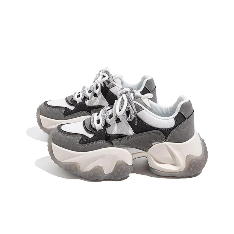 DAPHNE Slip-Resistant Low-Top Chunky Sneakers 6.7cm Women's-1