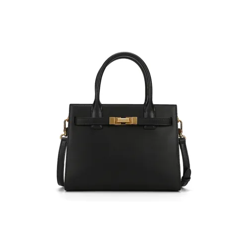 COOGI Split Cow Leather Casual Crossbody Bag, Handbag Medium Size Women's Ecru/Black/Yellow