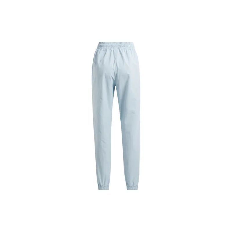 Reebok CL AE FR TP Knitted Sports Pants Women's Light Blue-1