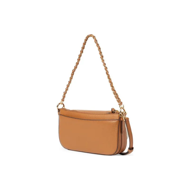 MICHAEL KORS Jet Set Leather Four in One Shoulder Bag, Crossbody Bag Women's Vanilla White Multicolor-3