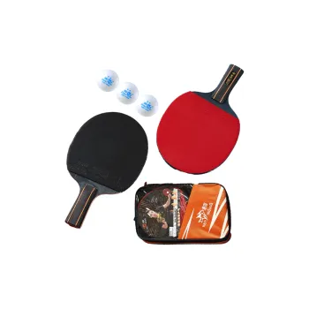 DOUBLEFISH Ping Pong Paddles Unisex All Wood With Carbon Fiber