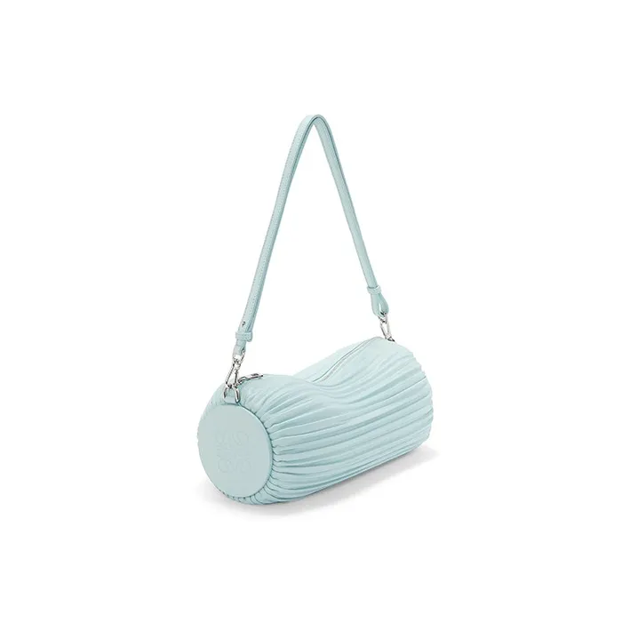 LOEWE Nappa Sheep Leather Shoulder Bag Crossbody Bag Handbag Women's Glacier Blue-0