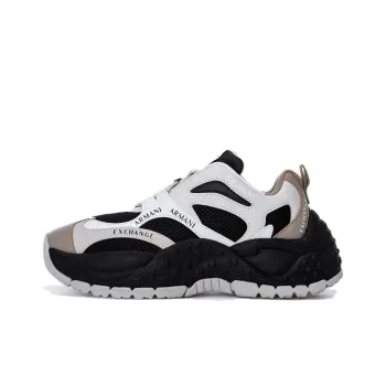 ARMANI EXCHANGEAE Low Top Casual Shoes Women's Black White Gray