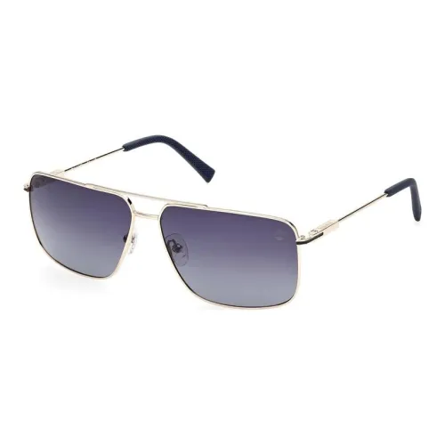 Timberland Metal Aviator Sunglasses Men's Gold