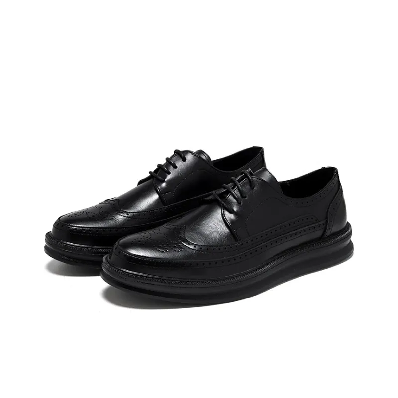 Cachiotti Dress Shoes Men Low Top Black/Light Brown/White/Gray/Glossy Leather-1