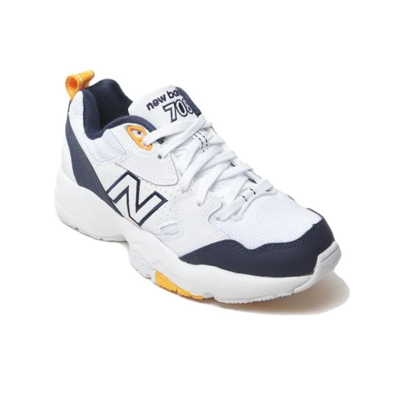 New Balance 708 D 'White Blue Yellow' Women's-2