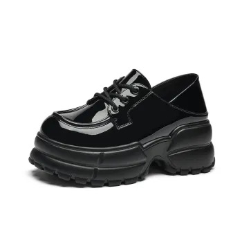 GEMEIQ Loafers Women's Low Top Black/Beige
