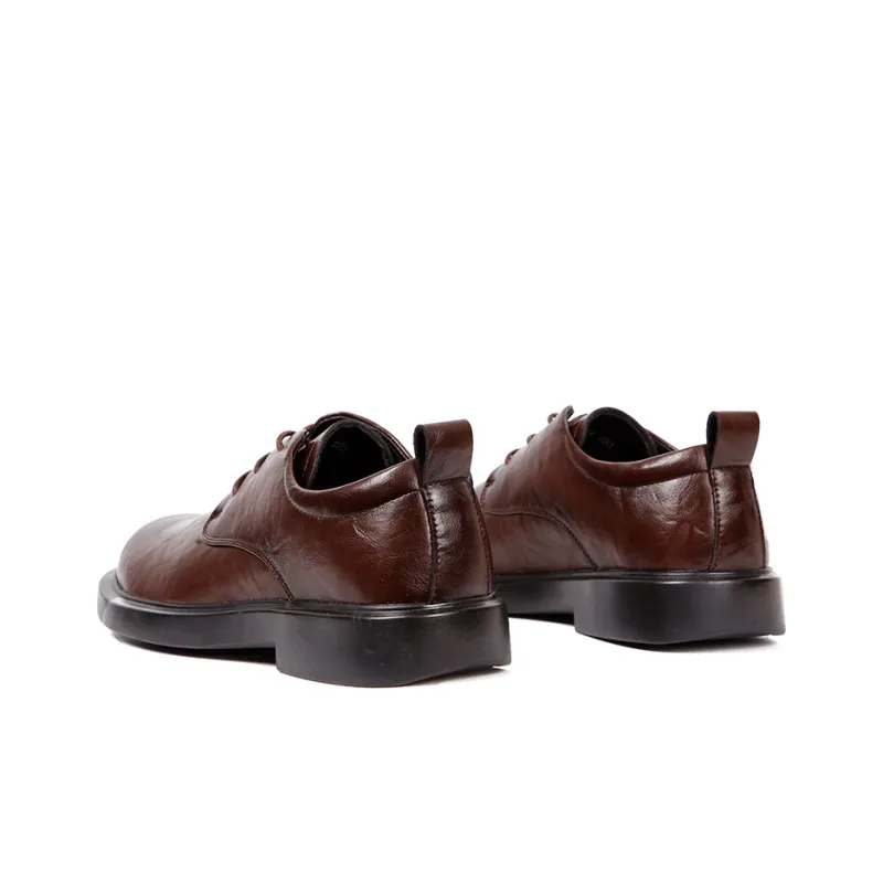 Wit Dress Shoes Men Low Top Black-11