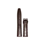 Batonne Brown-Buttonless-Pin Buckle