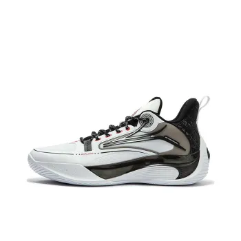 361° AG Sparkling 2 Anti Slip Wear Resistant Basketball Shoes Men's White Black