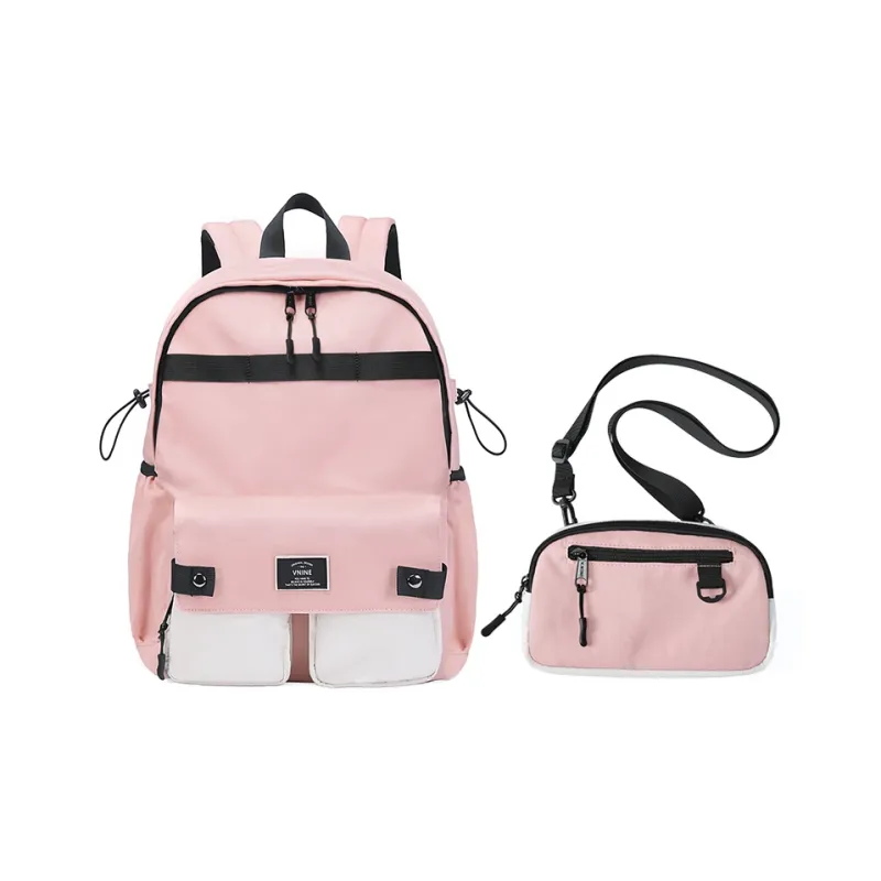 V.NINE Fabric Graduation Travel Backpack Large Size Unisex Multicolor-2