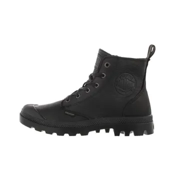 Palladium Pampa Waterproof And Wear resistant Short Outdoor Boots Unisex Black